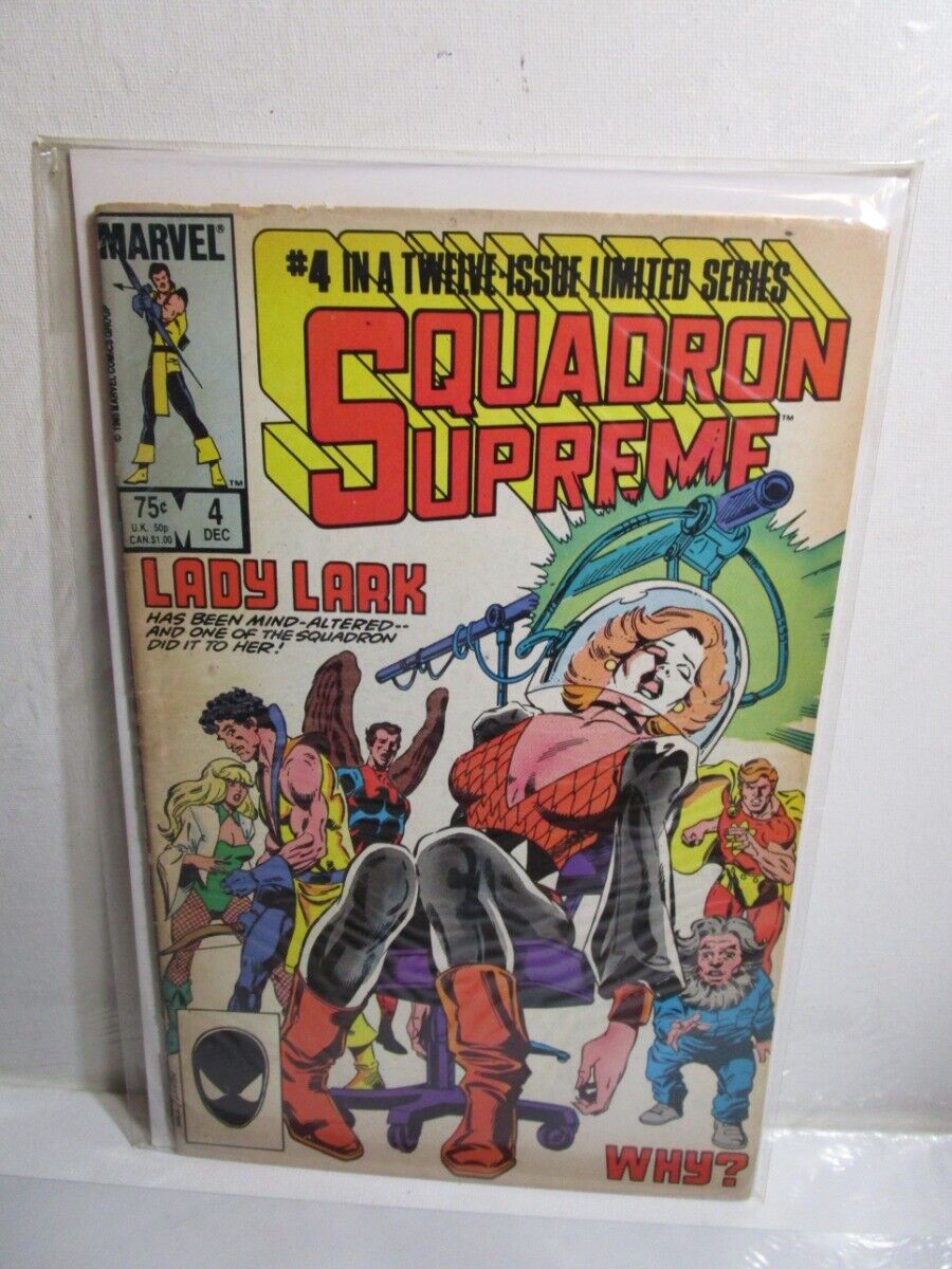 Squadron Supreme #4 Vol. 1 (Marvel, 1985) BAGGED BOARDED