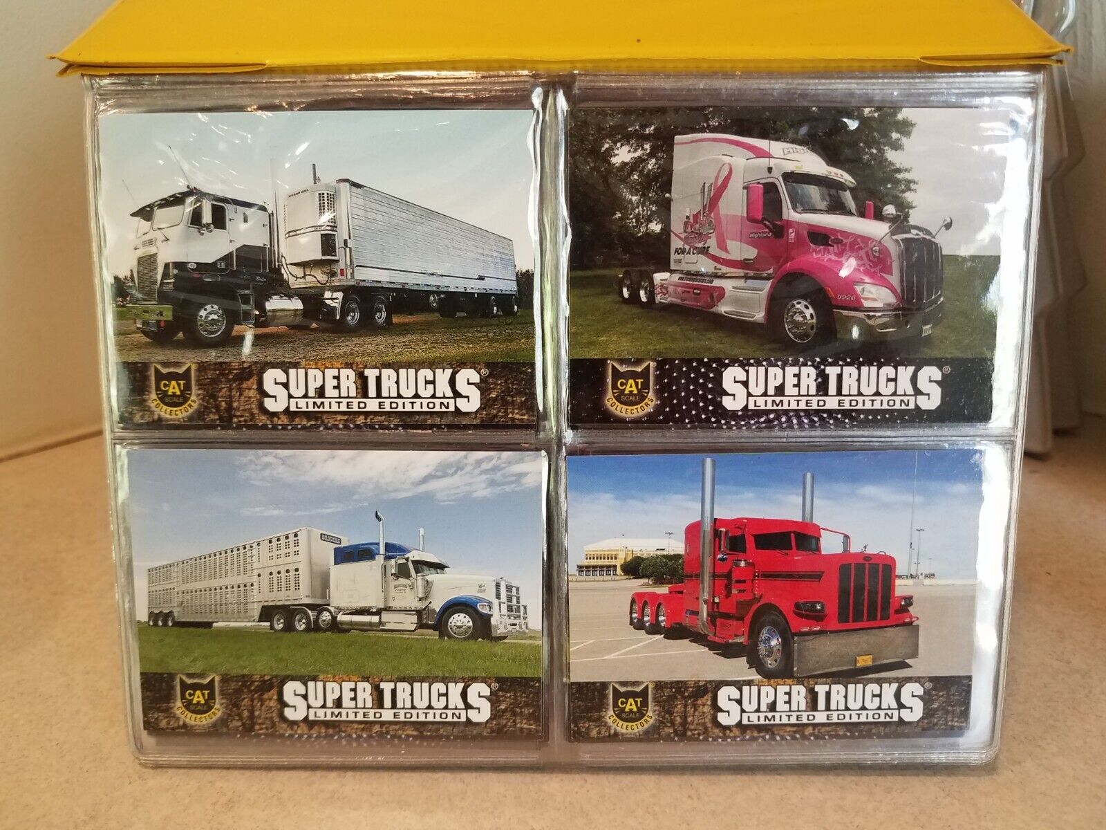 Cat Scale Collectors Super Trucks Limited Edition Cards Series #17, 18 Lot 60 Pc