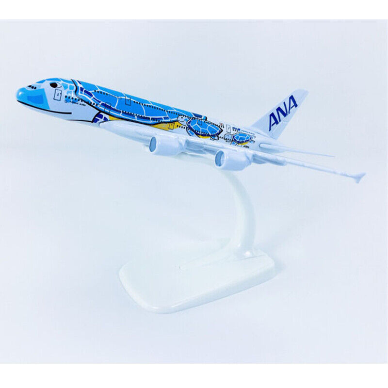 Airplanes Japan ANA Airlines Airbus A380 Blue HONU Lani Ka La Plane 1:400 Scale