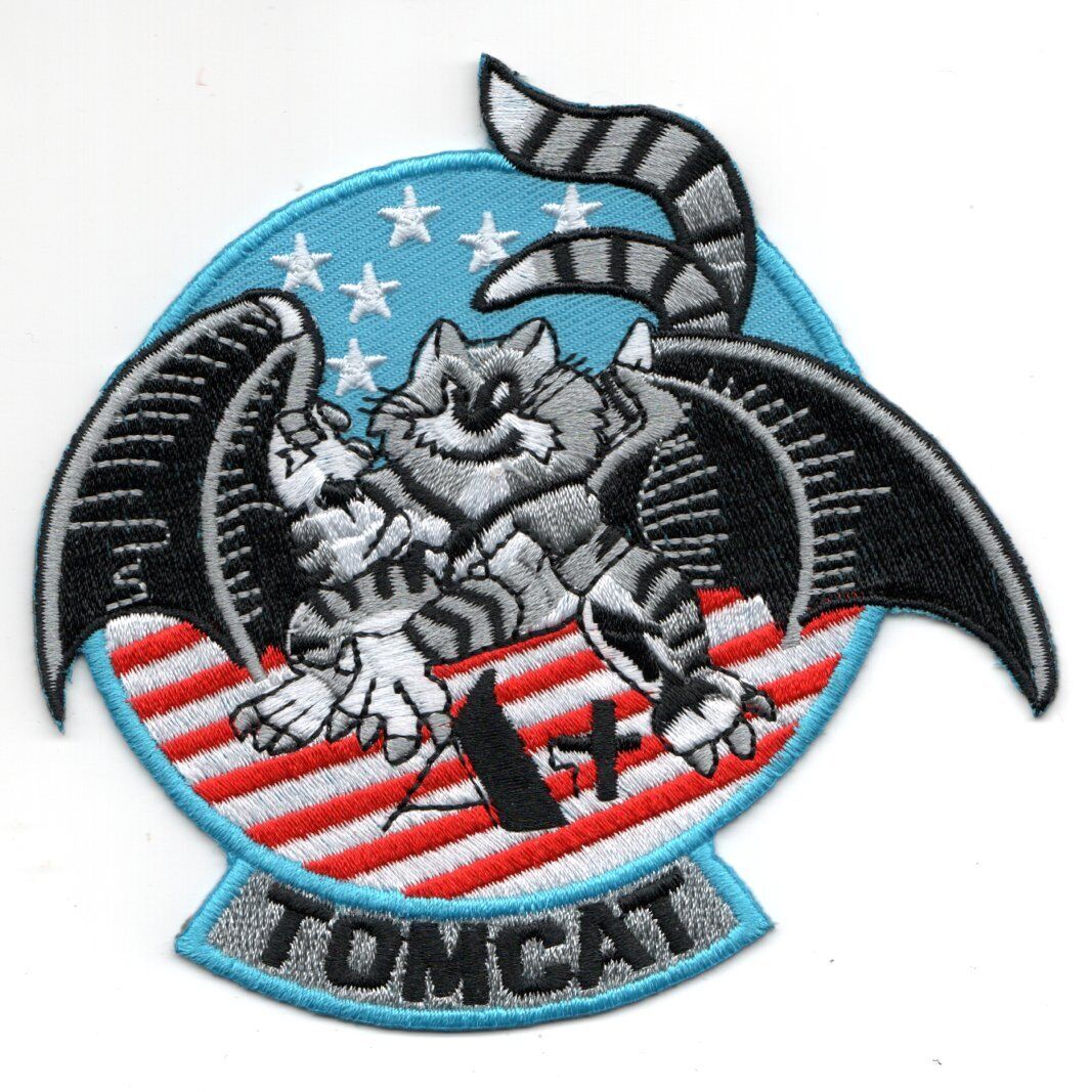 F-14A PLUS FELIX TOMCAT DRAGON  EMBROIDERED  PATCH