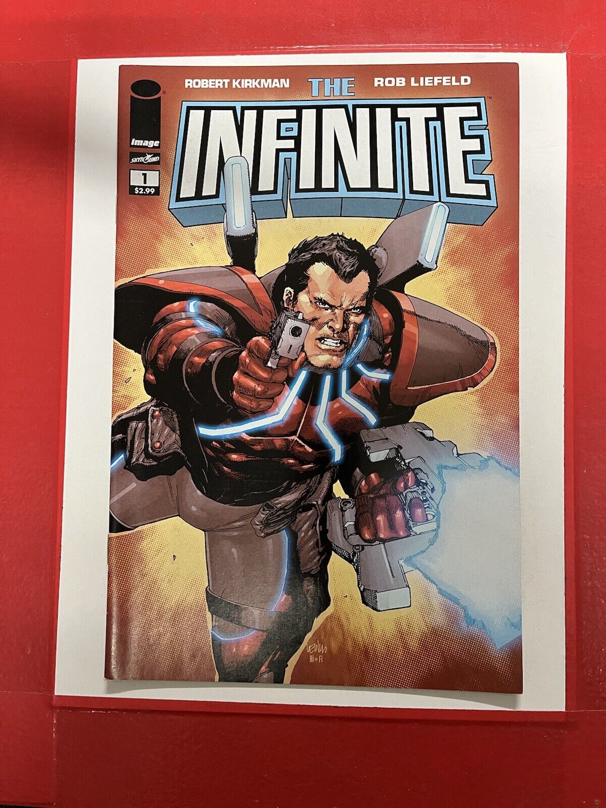 The Infinite #1 Image Comics Kirkman and Liefeld 2011 comic book | Combined Ship