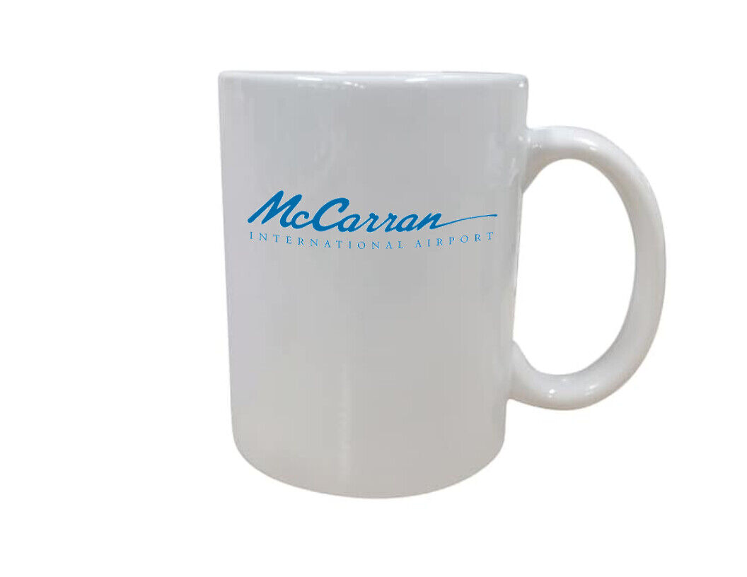 McCarran International Airport Las Vegas LAS Logo Souvenir Coffee Mug Tea Cup 