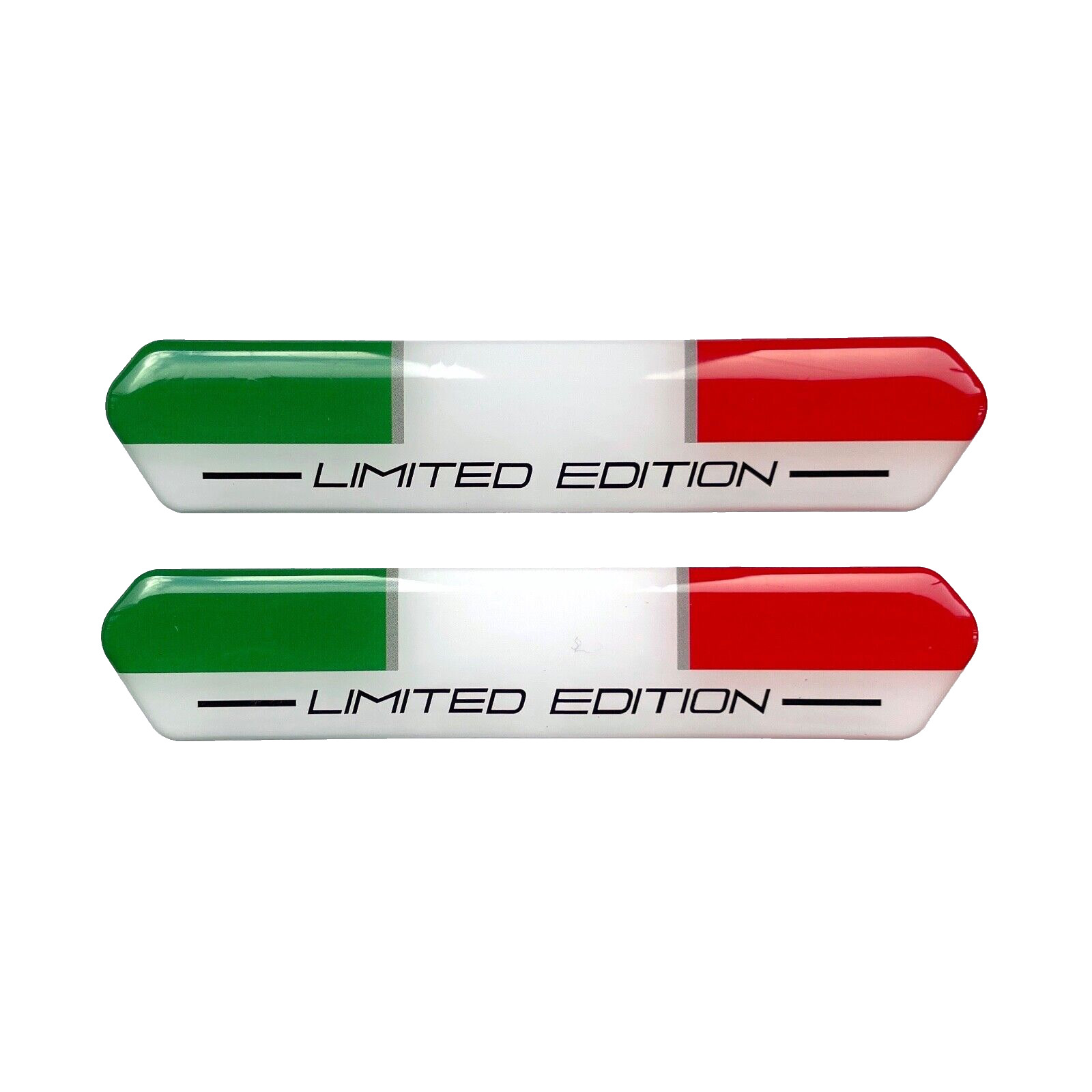 Set of 2x Italy Italy Limited Edition 3D Gel Sticker Sticker Moped Roller