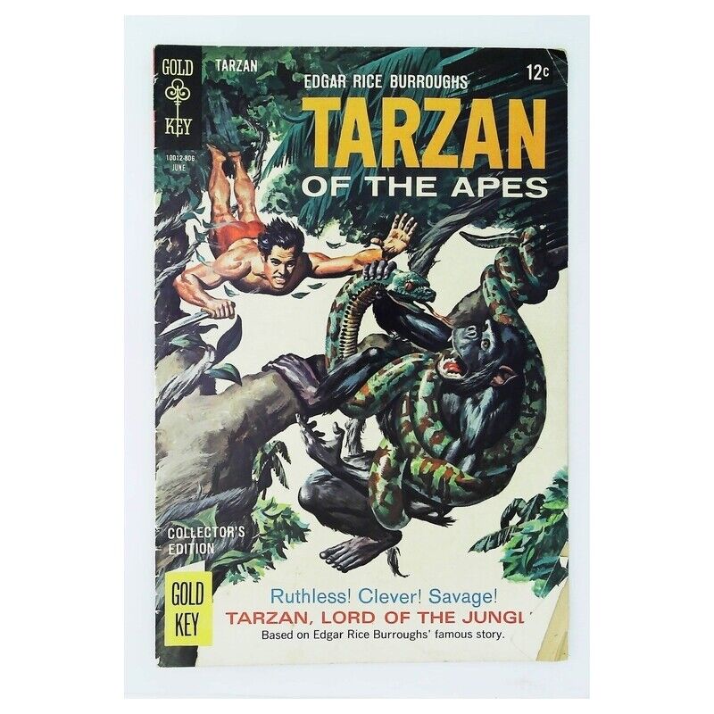 Tarzan (1948 series) #176 in Near Mint condition. Dell comics [k^