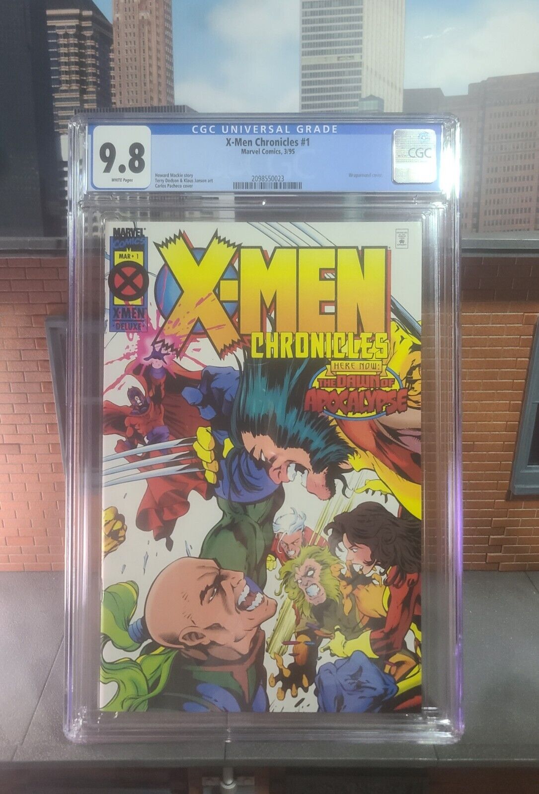 Marvel X-Men Chronicles #1 CGC 9.8 WRAP AROUND COVER RARE HTF key First Issue 