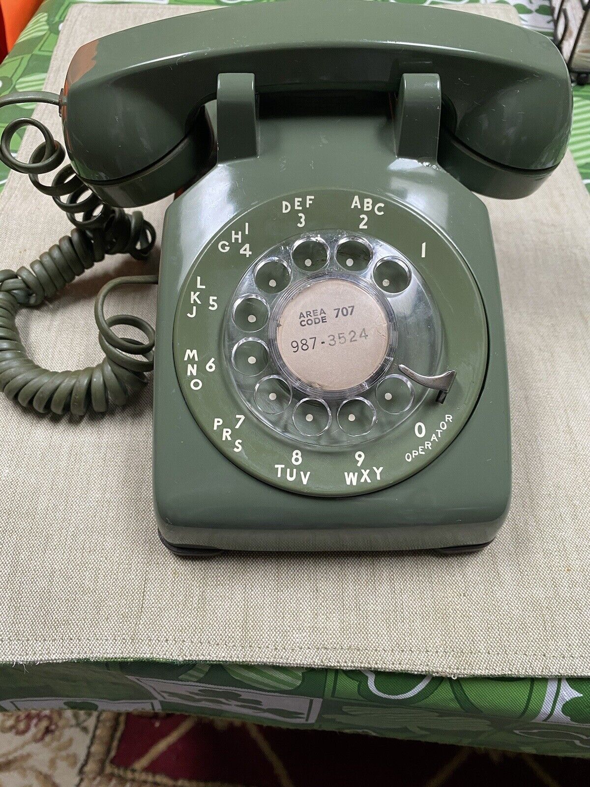 RARE 1960’s-Pacific Telphone Co Bell System Antique Rotary Phone ‘Not For Sale’