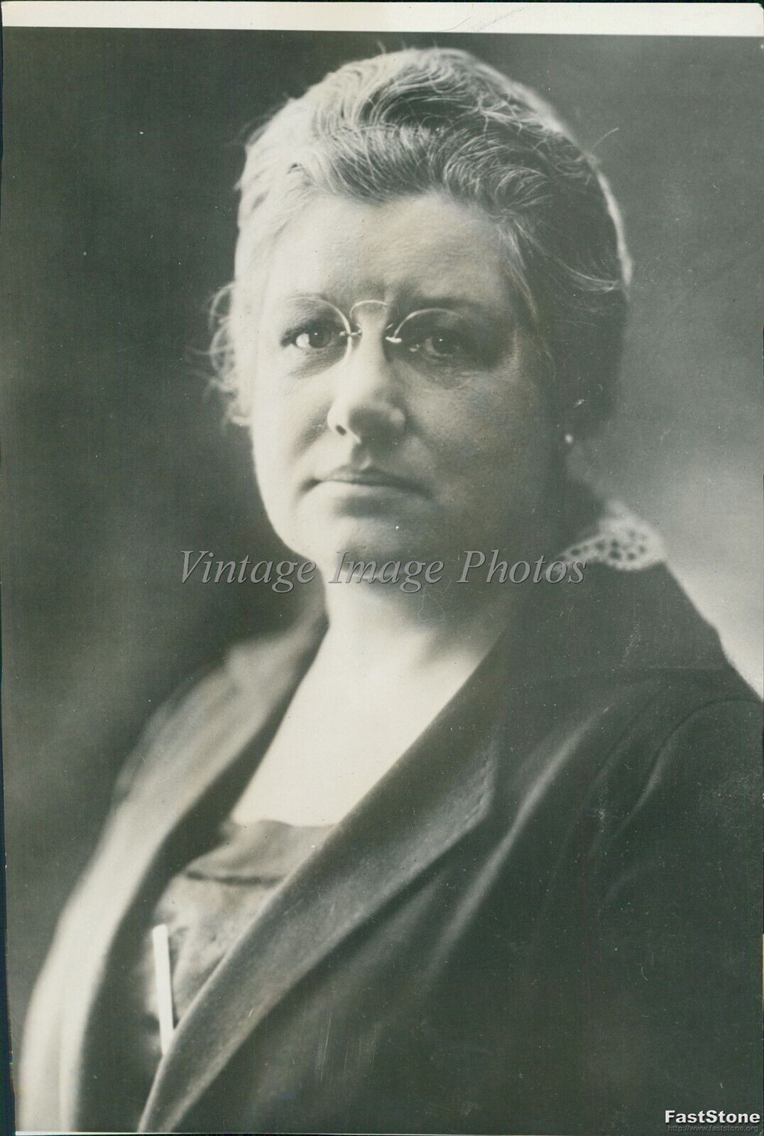 1930 Mrs Marvin B Rosenberry Wife Of W.I Supreme Ct Justice Politics Photo 5X7