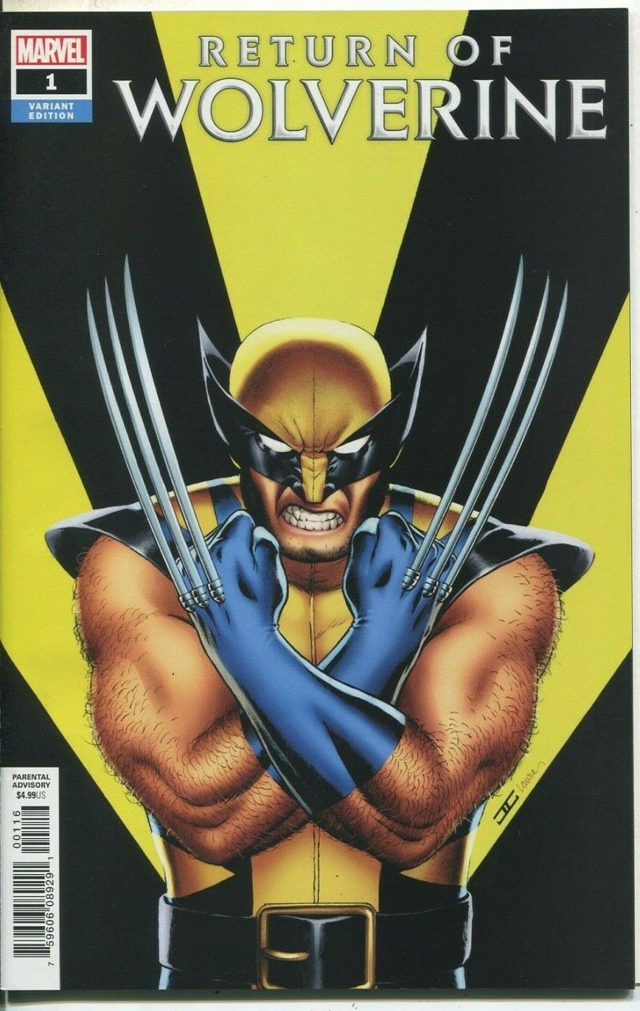 Return of Wolverine 1 NM Retail Variant 1 for 50 (2018)   CBX2