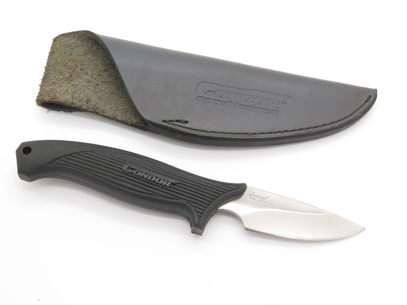 Vintage Condor Secnos 84Z Hoffman Seki Japan AUS8 Fixed Blade Hunting Game Knife