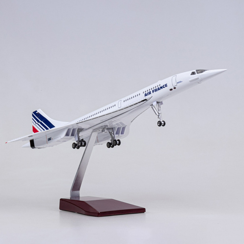 Air France Concord 1:125 Scale Aircraft Model Well Detailed Registration F-BVFB