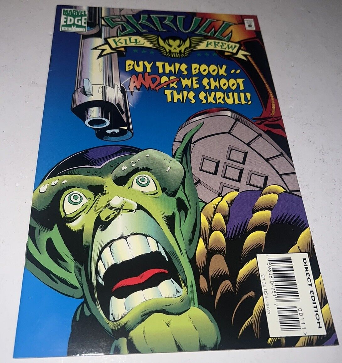 Skrull Kill Krew #1 Sept Marvel Comics 1995 Comic Book