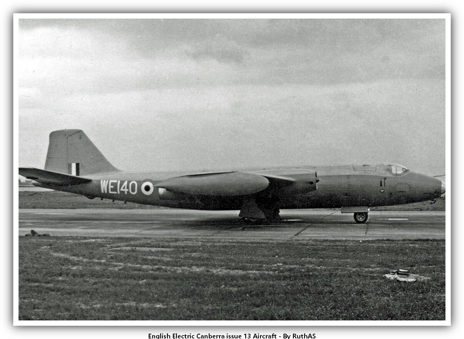 English Electric Canberra issue 13 Aircraft