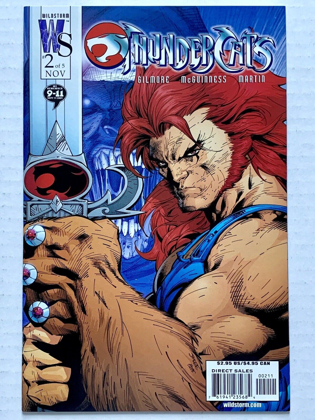 ThunderCats #2 (2002) RARE Jim Lee Variant -Low Print Run (NM/9.8) KEY -VINTAGE