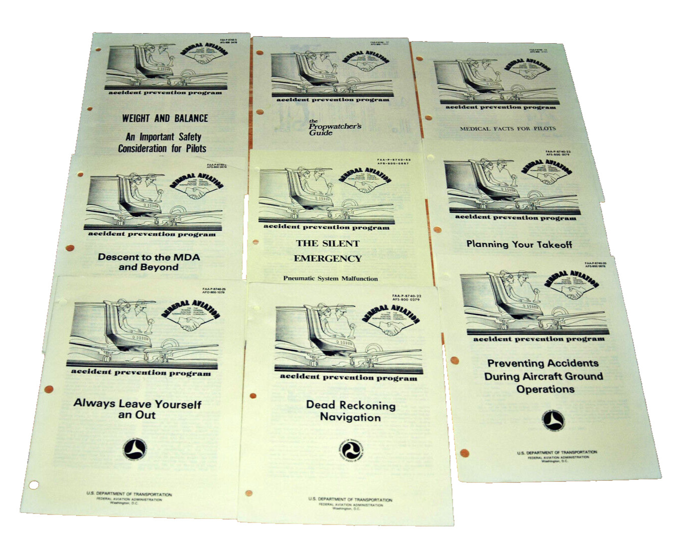 15 General Aviation Accident Prevention Program Bulletins FAA AFO DOT Safety FLY