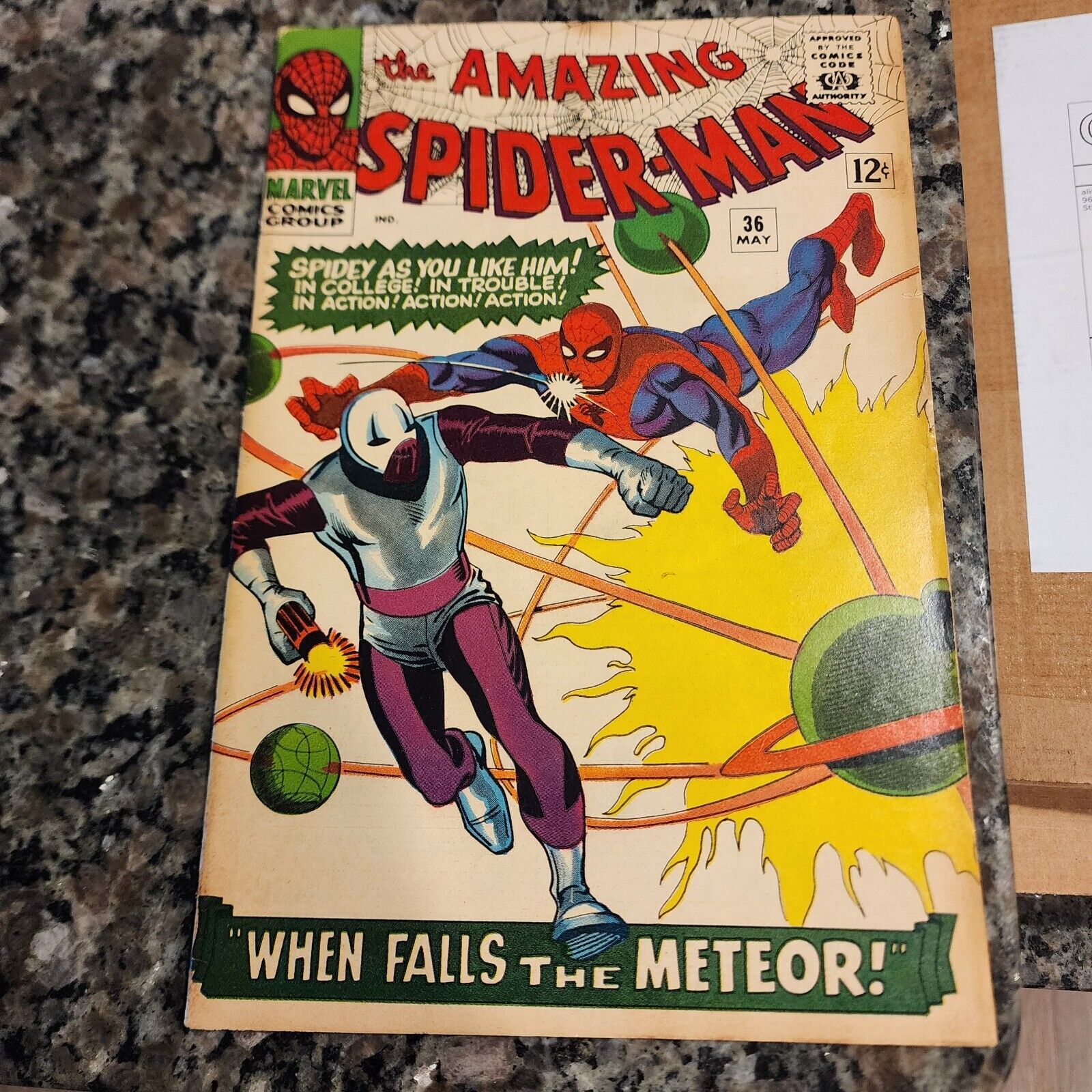Amazing Spider-Man #36 1st Looter Very Nice Copy