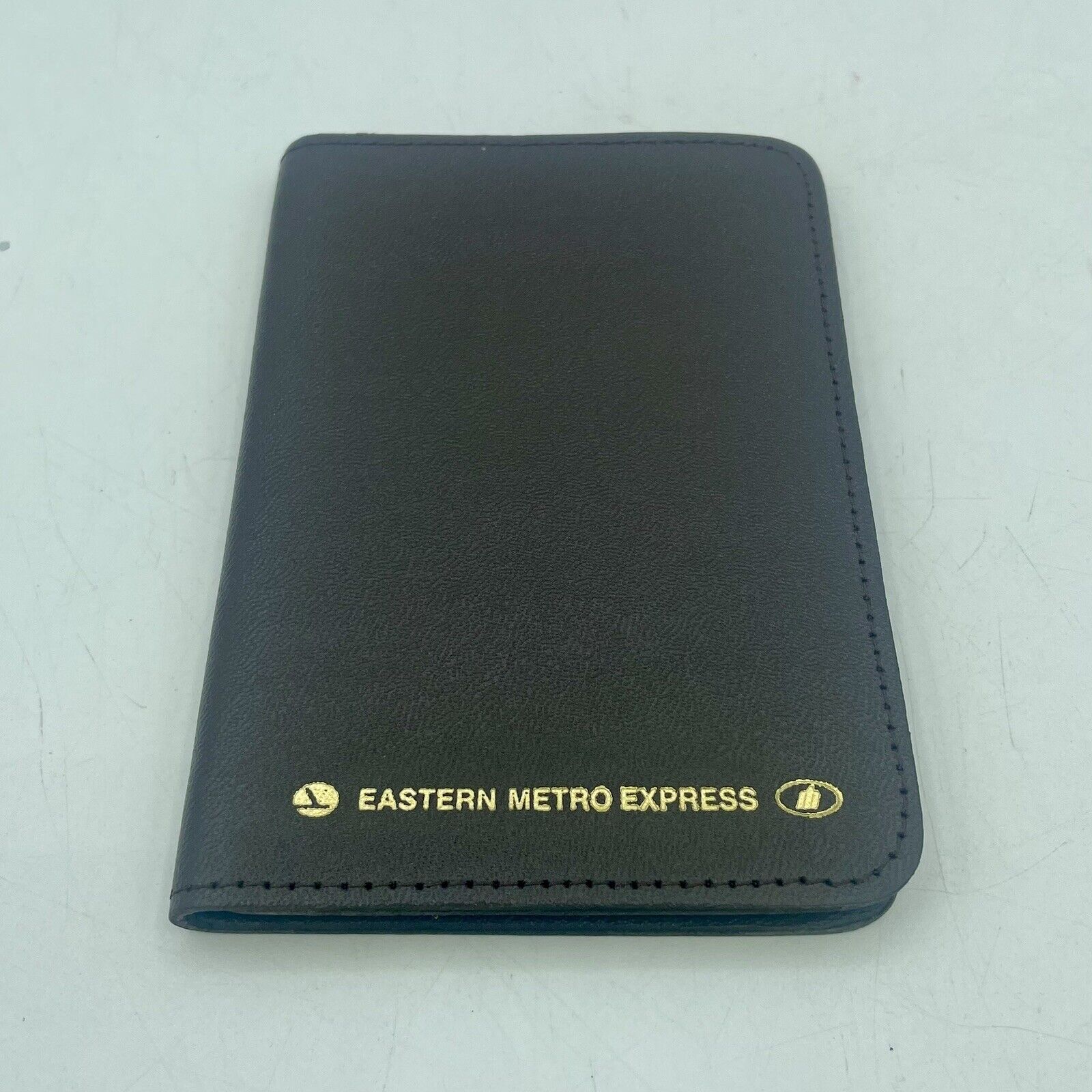 Vintage Eastern Airlines Leather Metro Express Pilot Notepad Notebook NEW NOS