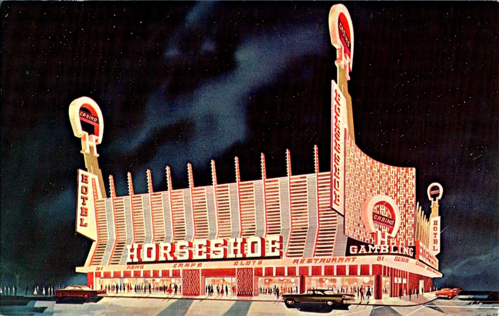 Horseshoe Hotel and Casino, Las Vegas, Nevada NV Postcard