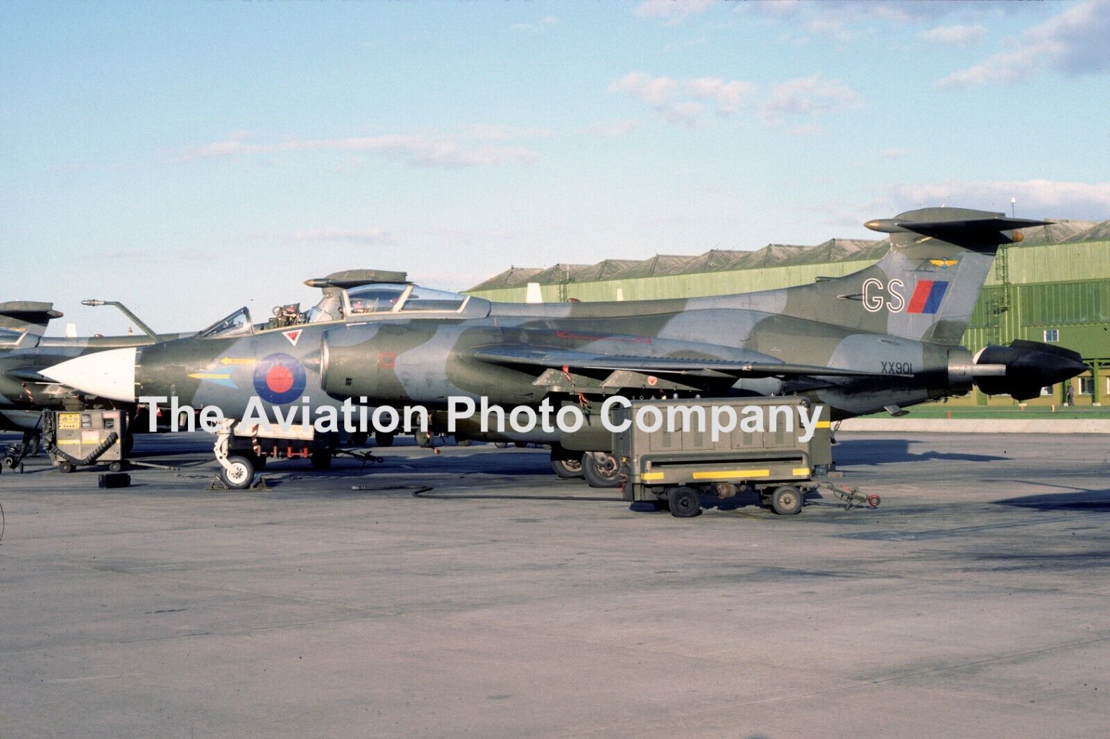 RAF 208 Squadron Blackburn Buccaneer S.2 XX901/GS (1985) Photograph