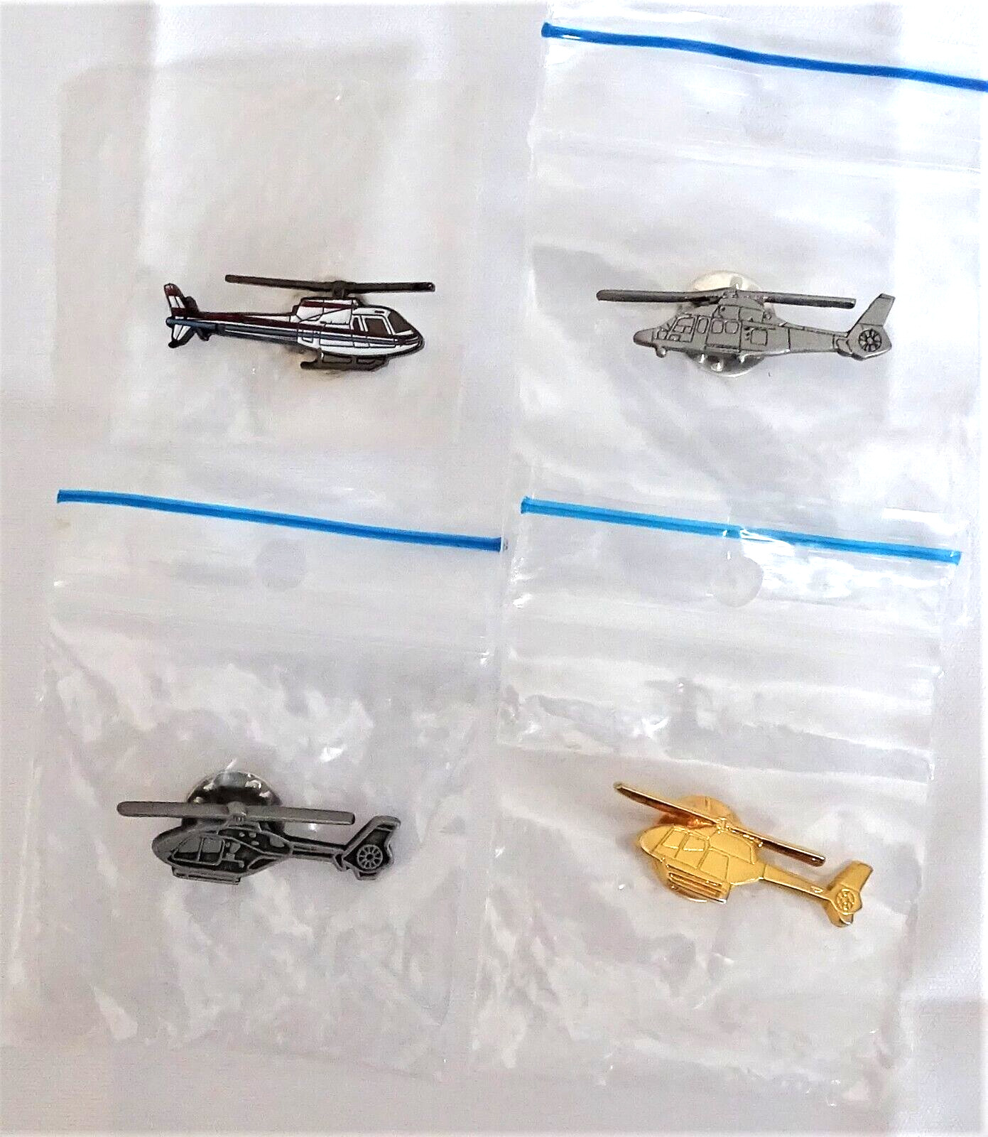 LOT OF 4 - Orig EUROCOPTER AIRBUS H120 H125 H135 H155 helicopter Lapel/Hat Pin