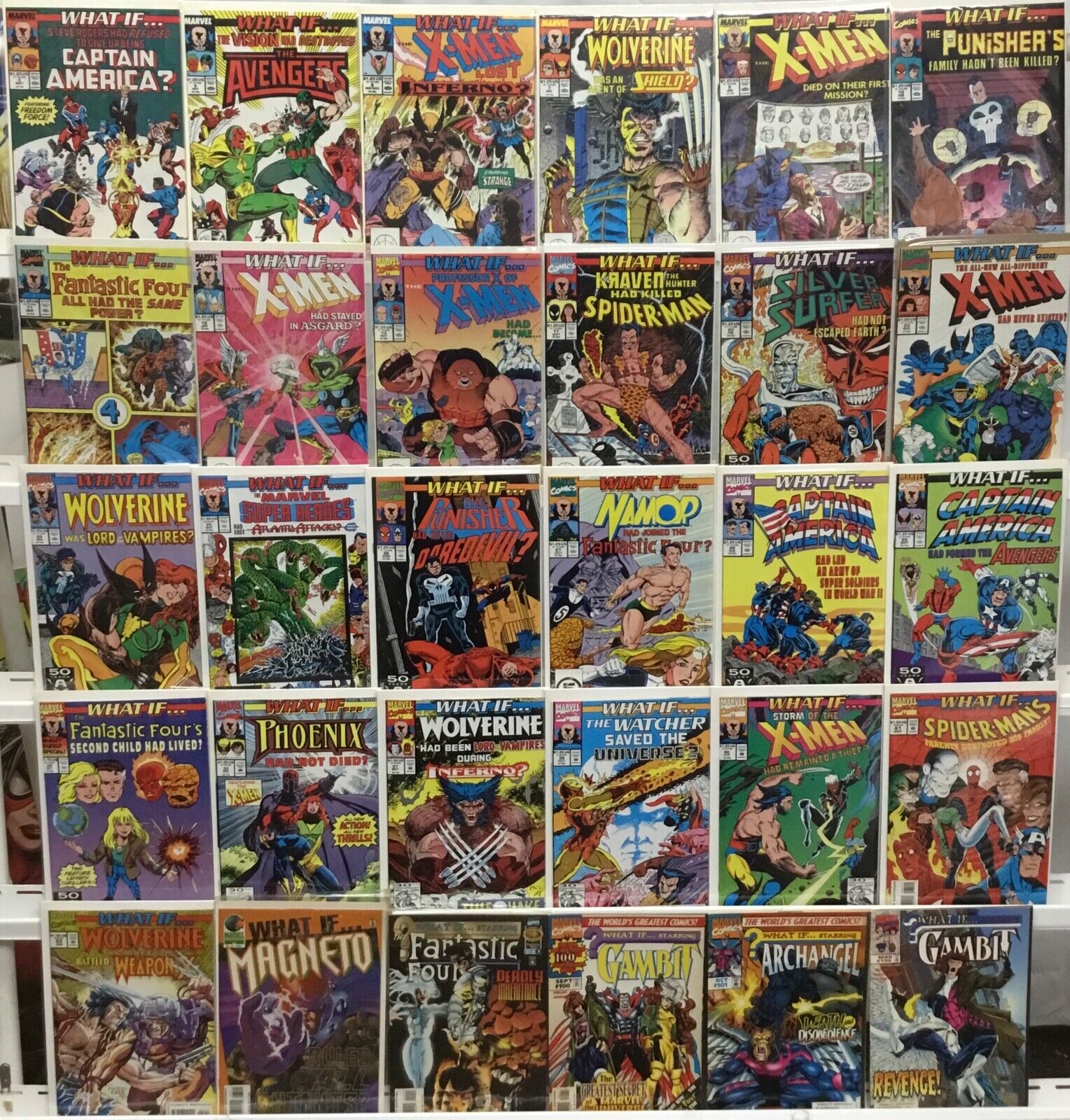 Marvel Comics - What If…? - Comic Book Lot of 30 Issues 1989