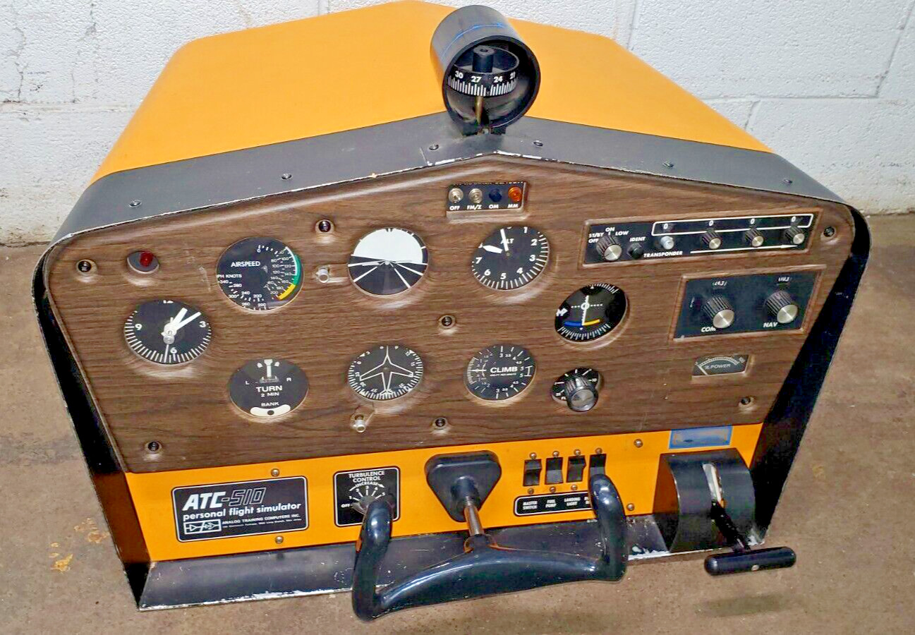 Vintage ATC-510 Flight Simulator Fixer Upper - TV prop