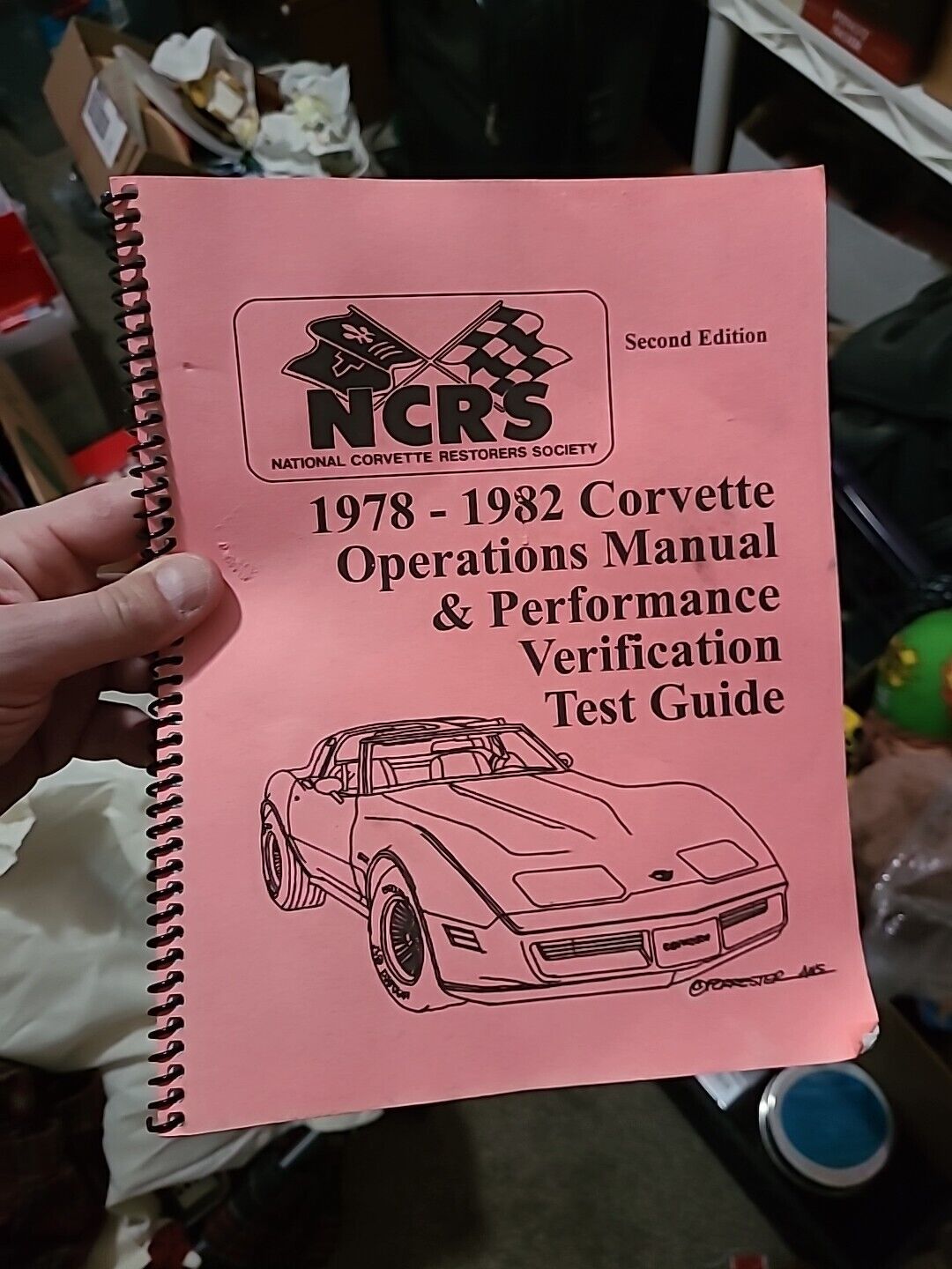 1978-1982 Corvette Operations Manual & Performance Verification Test Guide NCRS