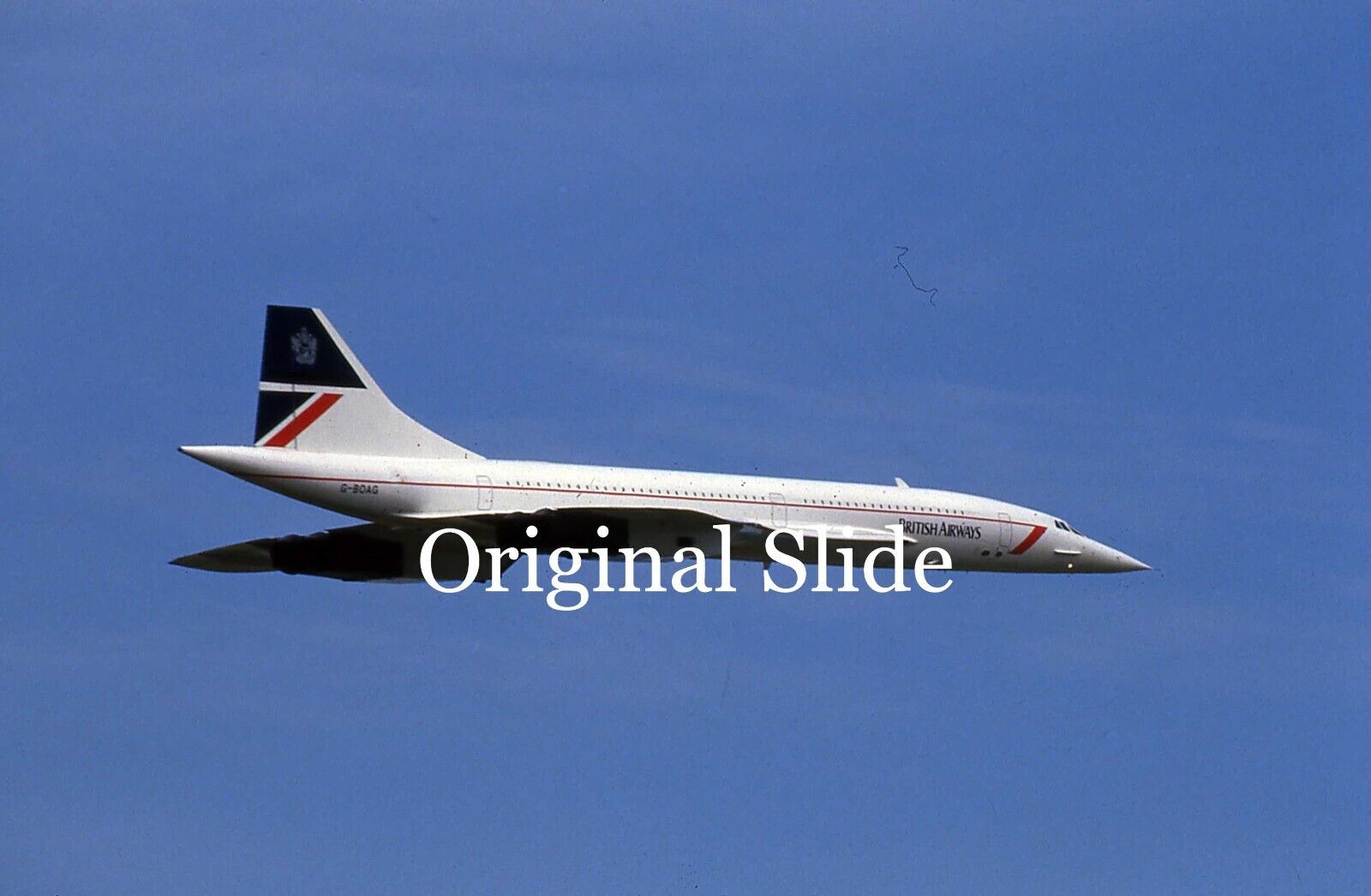 Aircraft Slide - British Airways Concorde G-BOAG     (B200)