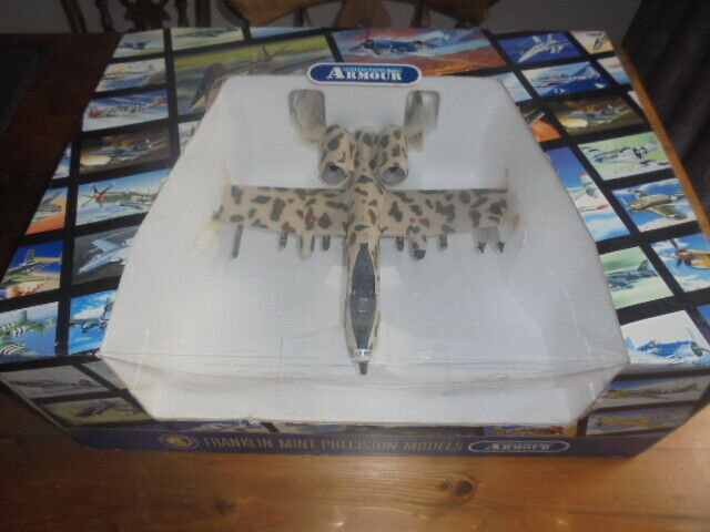FRANKLIN MINT ARMOUR COLLECTION B11B618 1/48 A-10 WARTHOG \