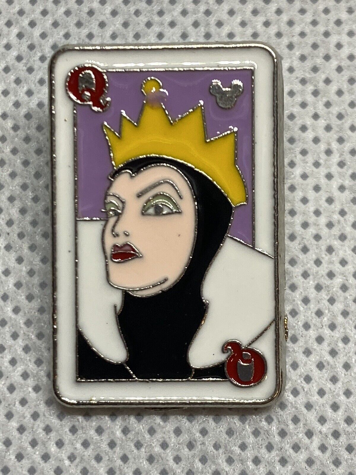 Disney Trading Pin - Evil Queen - Deck of Cards - Snow White and 7 Dwarfs