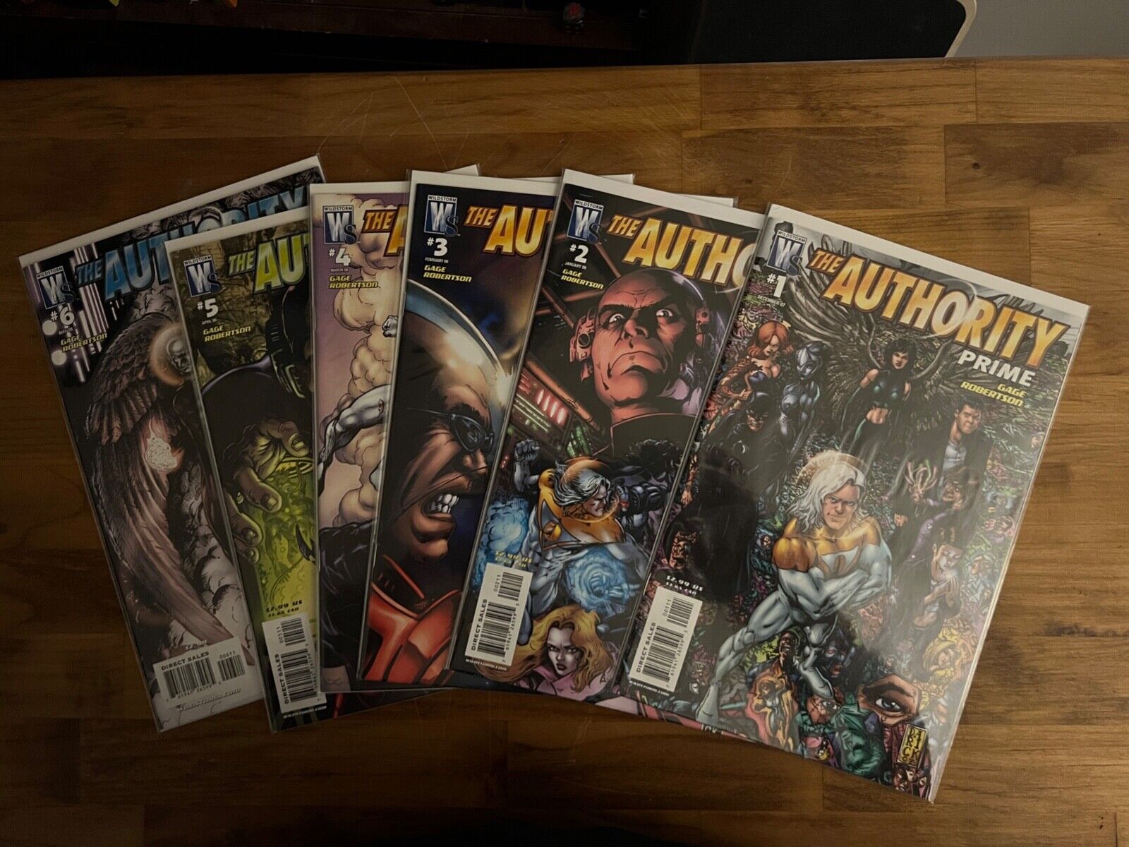 Authority: Prime - Complete Limited Series - #1 thru #6 - WildStorm - 2007/2008