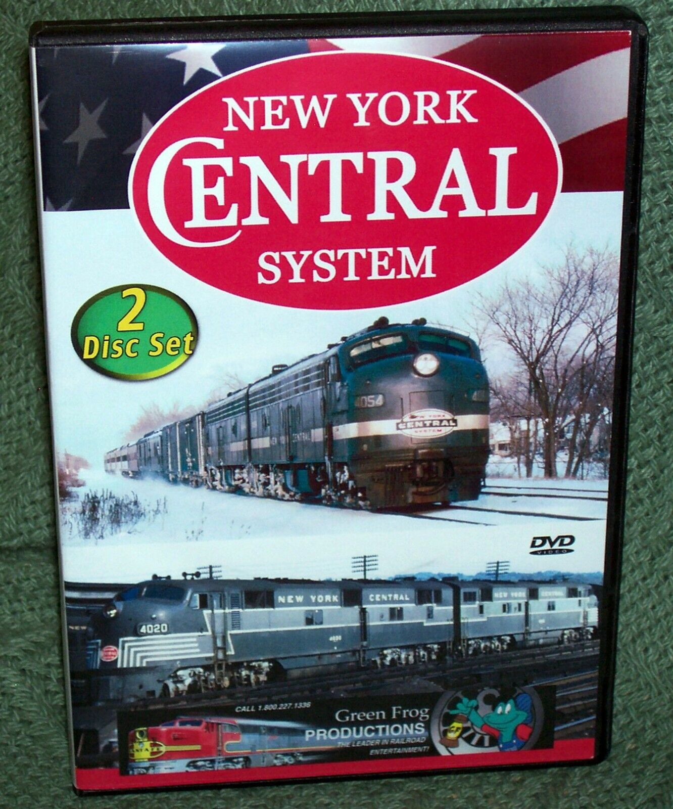 DVD NEW YORK CENTRAL SYSTEM  SPECIAL 2-DISC 4 PROGRAM  COLLECTION