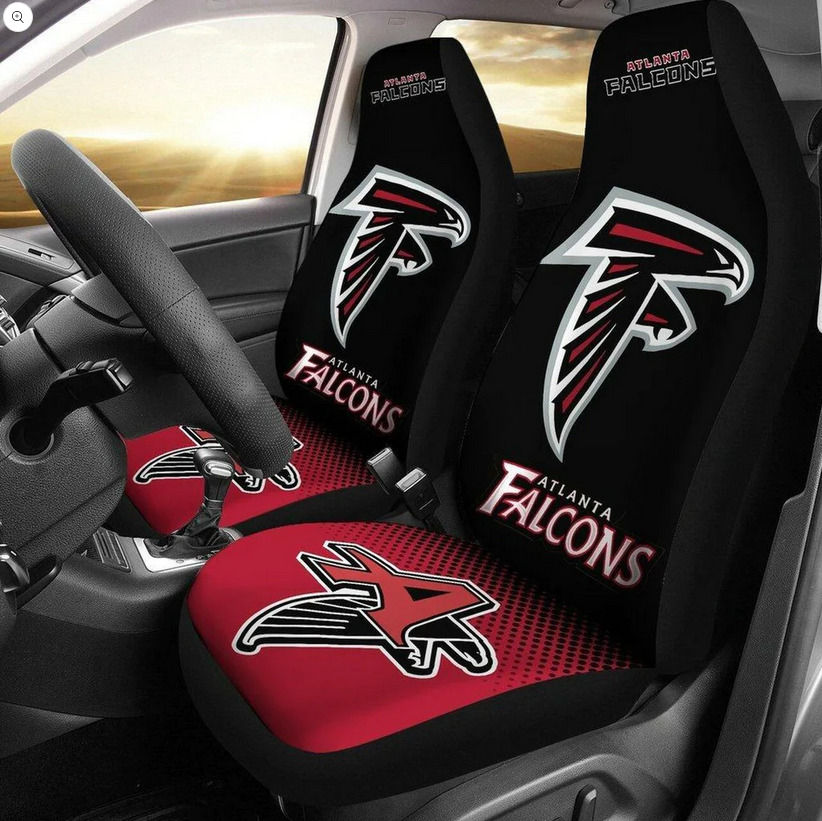 Atlanta Falcons Ver2 Car Seat Covers (set of 2)