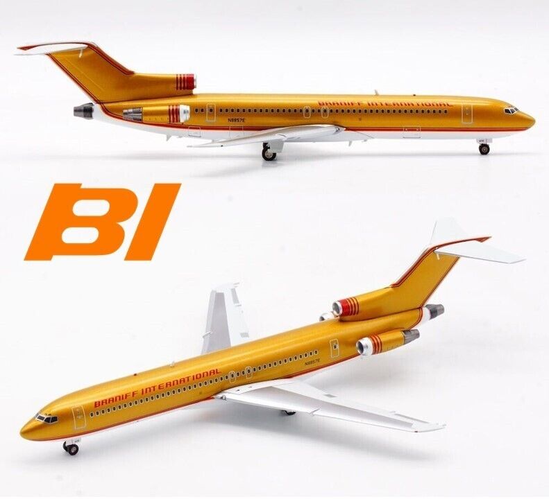 InFlight 1/200 IF722BI0523, Boeing 727-200 Braniff International Airlines N8857E