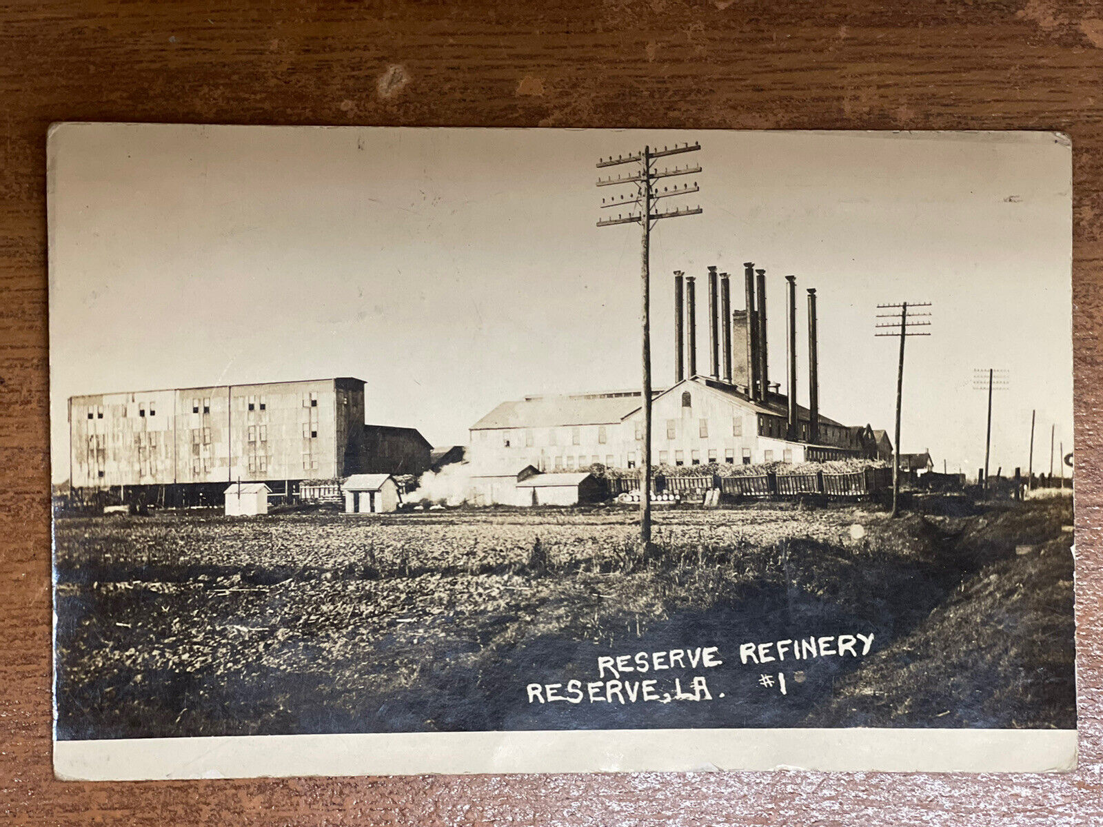 POSTCARD; Reserve Refinery. Reserve, LA. #1 Pub. By Donaldson Photo Co. SKY B1