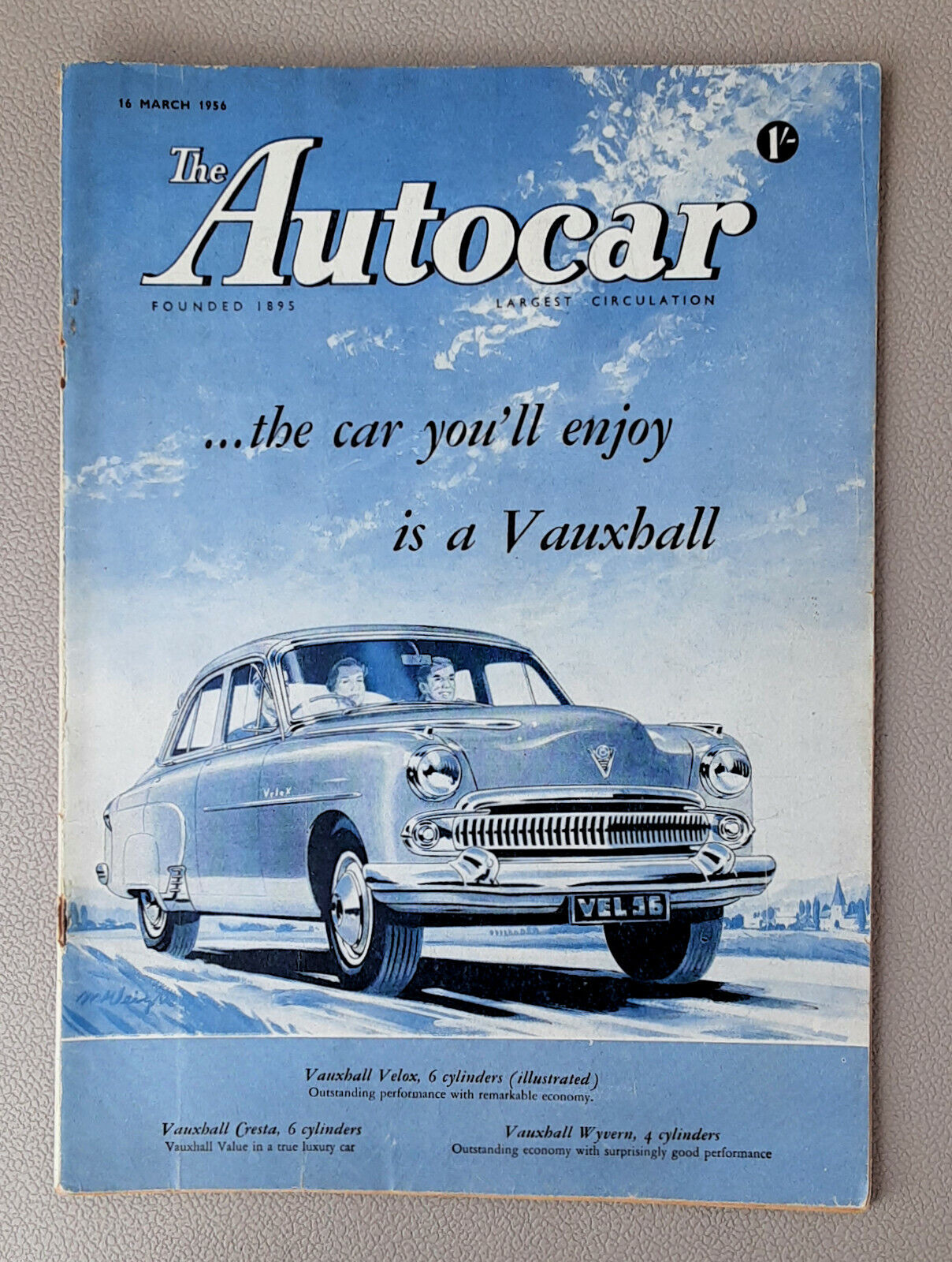 The Autocar March 16 1956 Original British Car Magazine UK Vintage Car Issue 