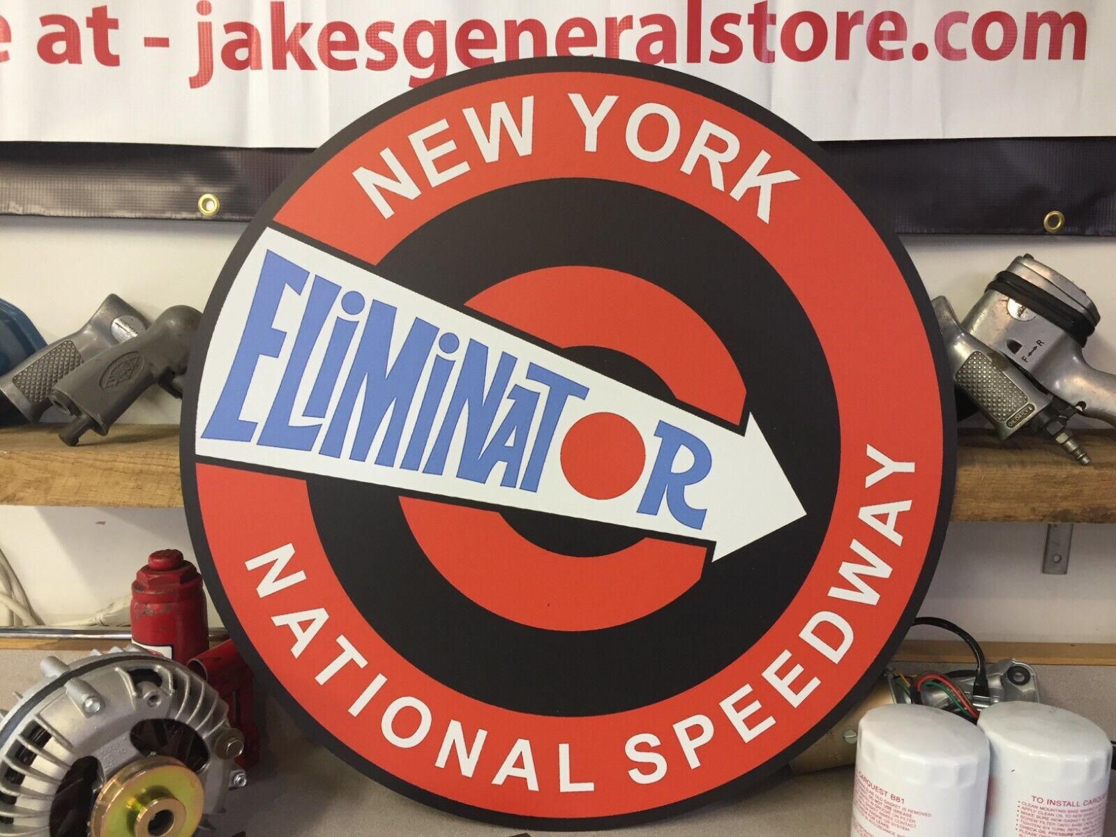 Eliminator New York National Speedway Retro Metal 24\