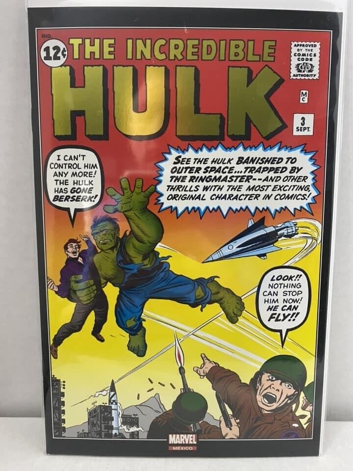 35936: Marvel Comics HULK : MEXICO VARIANT #3 NM Grade Variant