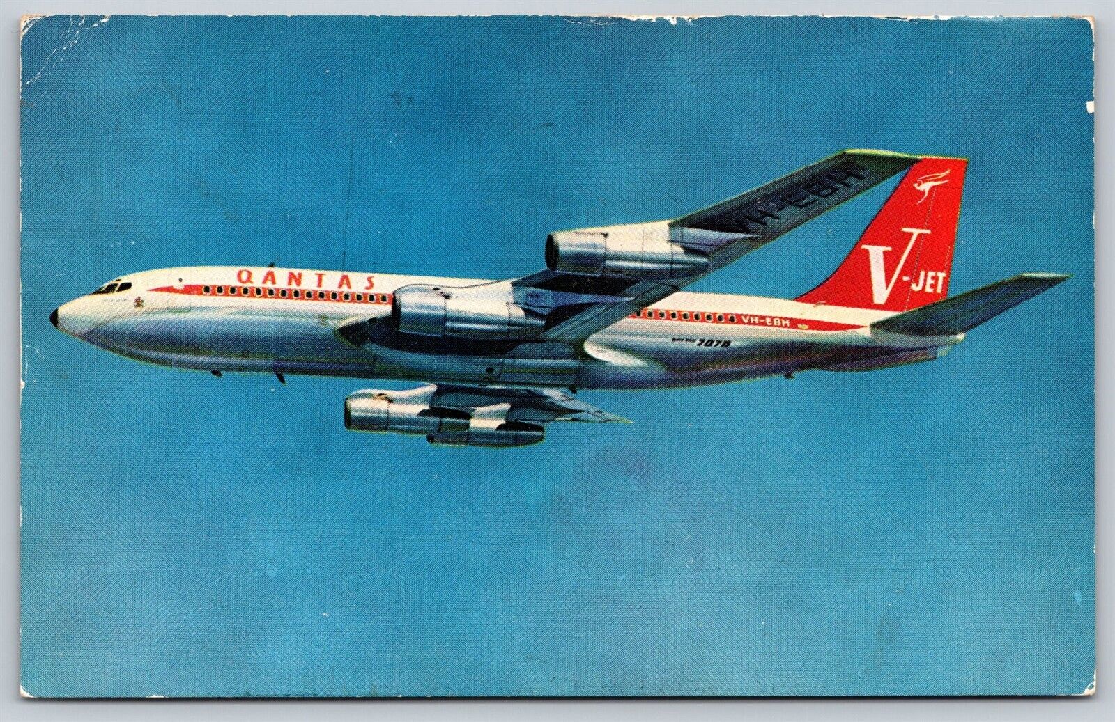 Postcard Qantas Empire Airways 1962 O181