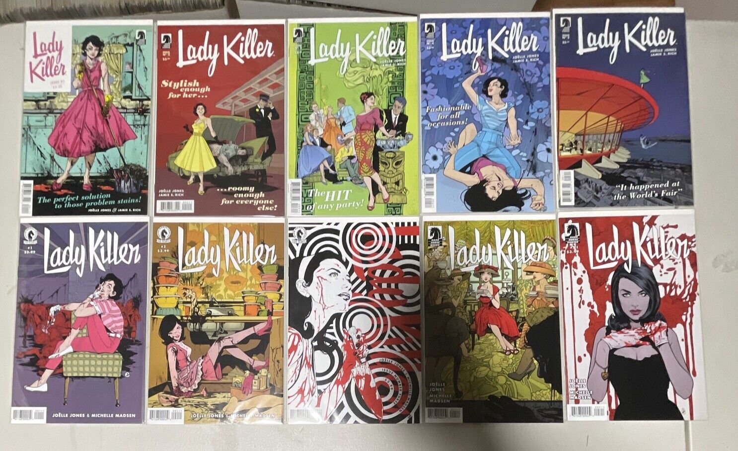 Lady Killer (Vol. 1)(Vol.2) #1 2 3 4 5 Complete Sets 1-5  Dark Horse Lot of 10