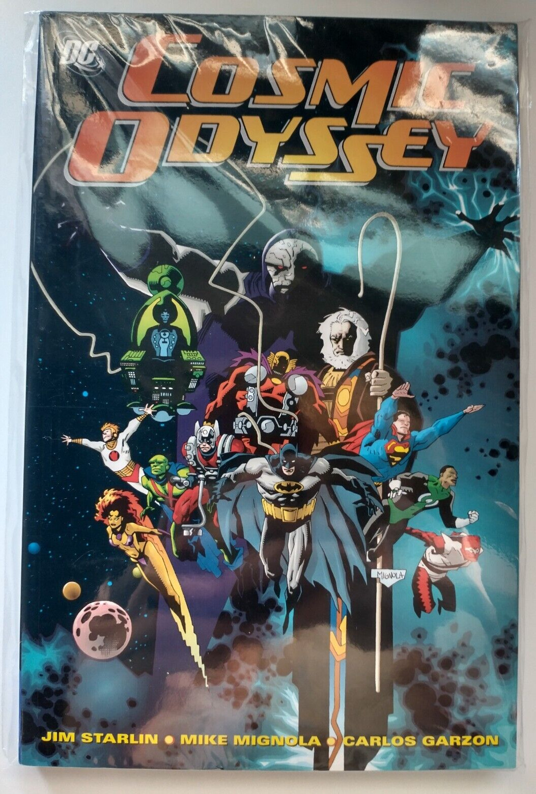 Cosmic Odyssey TPB Graphic Novel With Darkside Batman / Starlin / Mignola / DC
