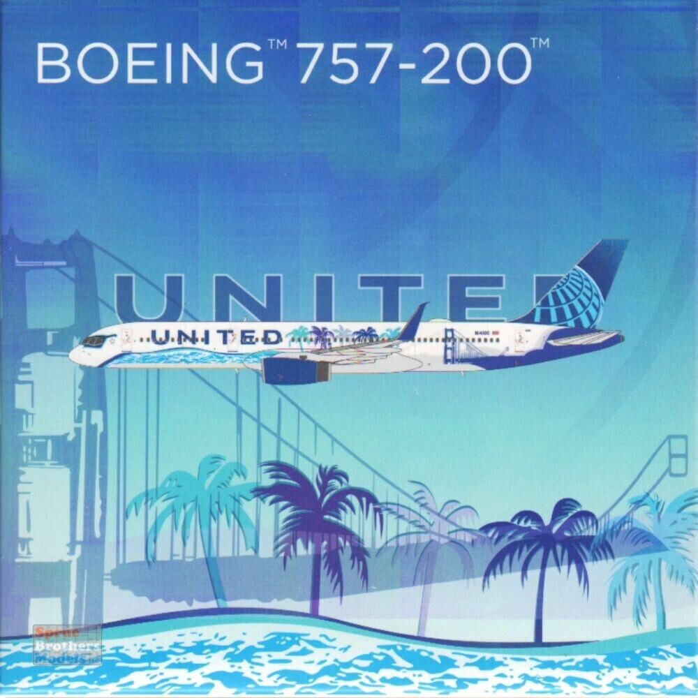 United Airlines 757-200 | Reg:N14106 (California CS) NG Models 1:400 scale