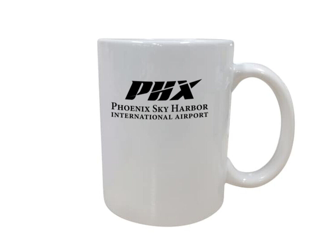 Phoenix Sky Harbor International Airport PHX  Arizona Pilot Coffee Mug Tea Cup 