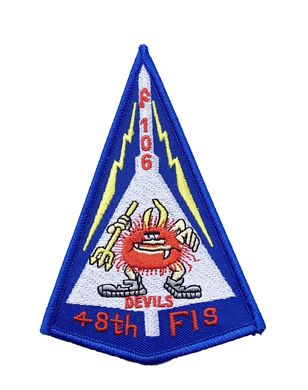 F-106 48th Fighter Interceptor Squadron Patch – Plastic Backing, Convair