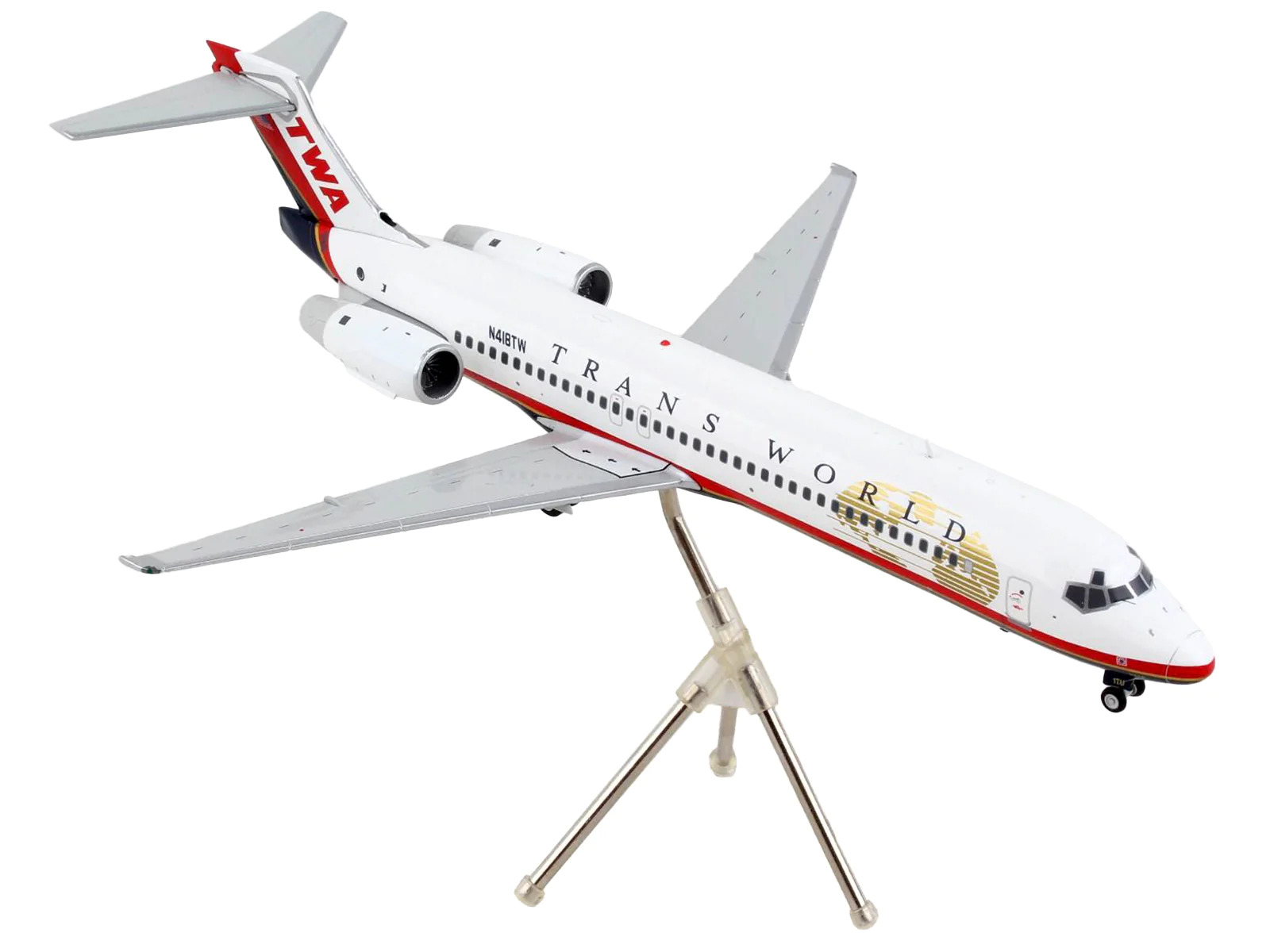 Boeing 717-200 Commercial Trans Airlines Gemini 200 1/200 Diecast Model Airplane