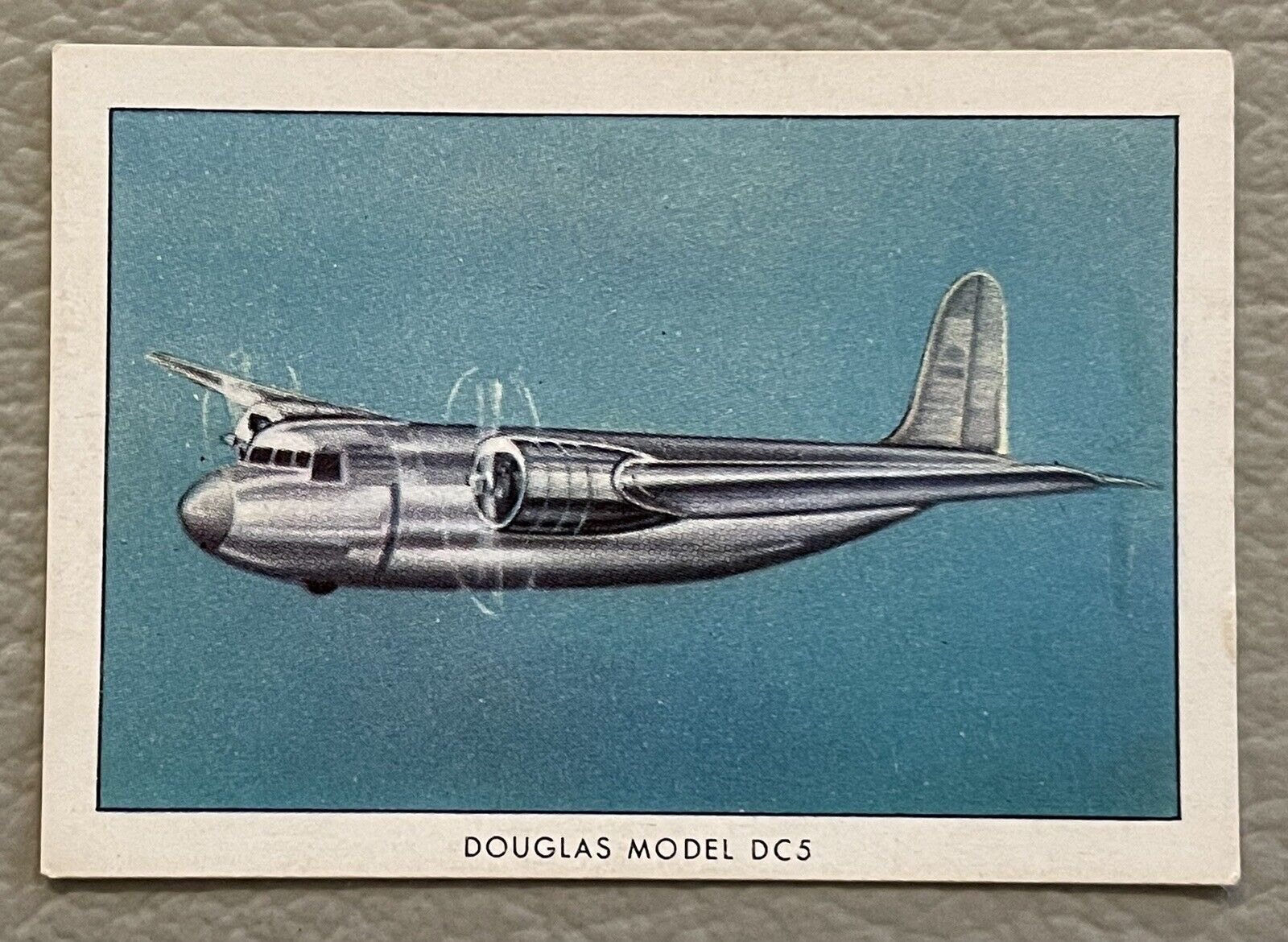 Douglas Model DC5 1940 Wings Modern Airplanes No Letter Series Card #46