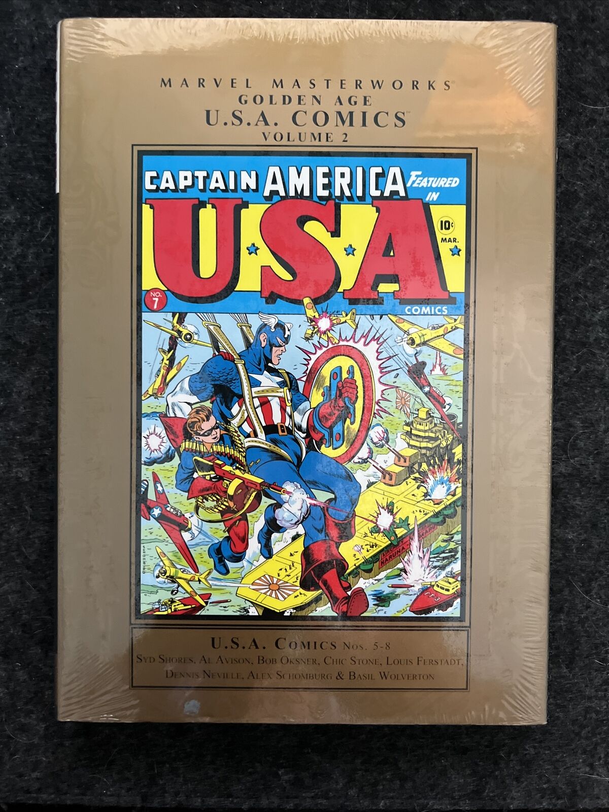 Marvel Masterworks: Golden Age USA Comics Vol 2 (Marvel 2011 Hardcover) SEALED