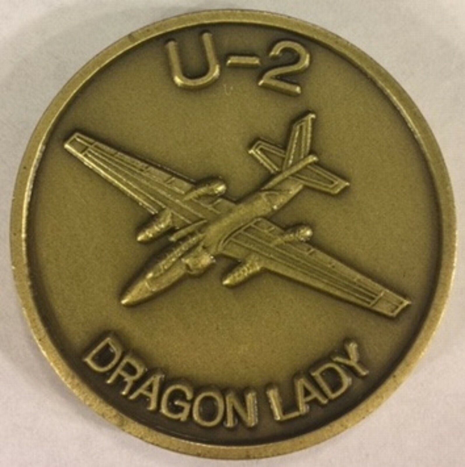 U-2 DRAGON LADY TOWARD THE UNKNOWN CHALLENGE COIN