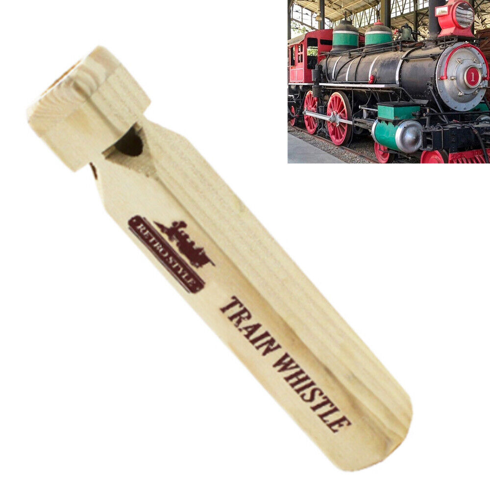 1 Huge Iron Wooden Train Engine Whistle 8.5\
