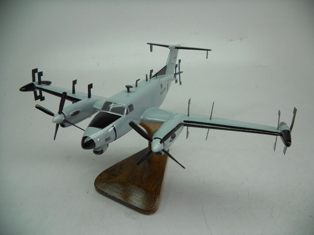 RC-12N Army Guardrail Airplane Desktop Kiln Wood Model Regular  New