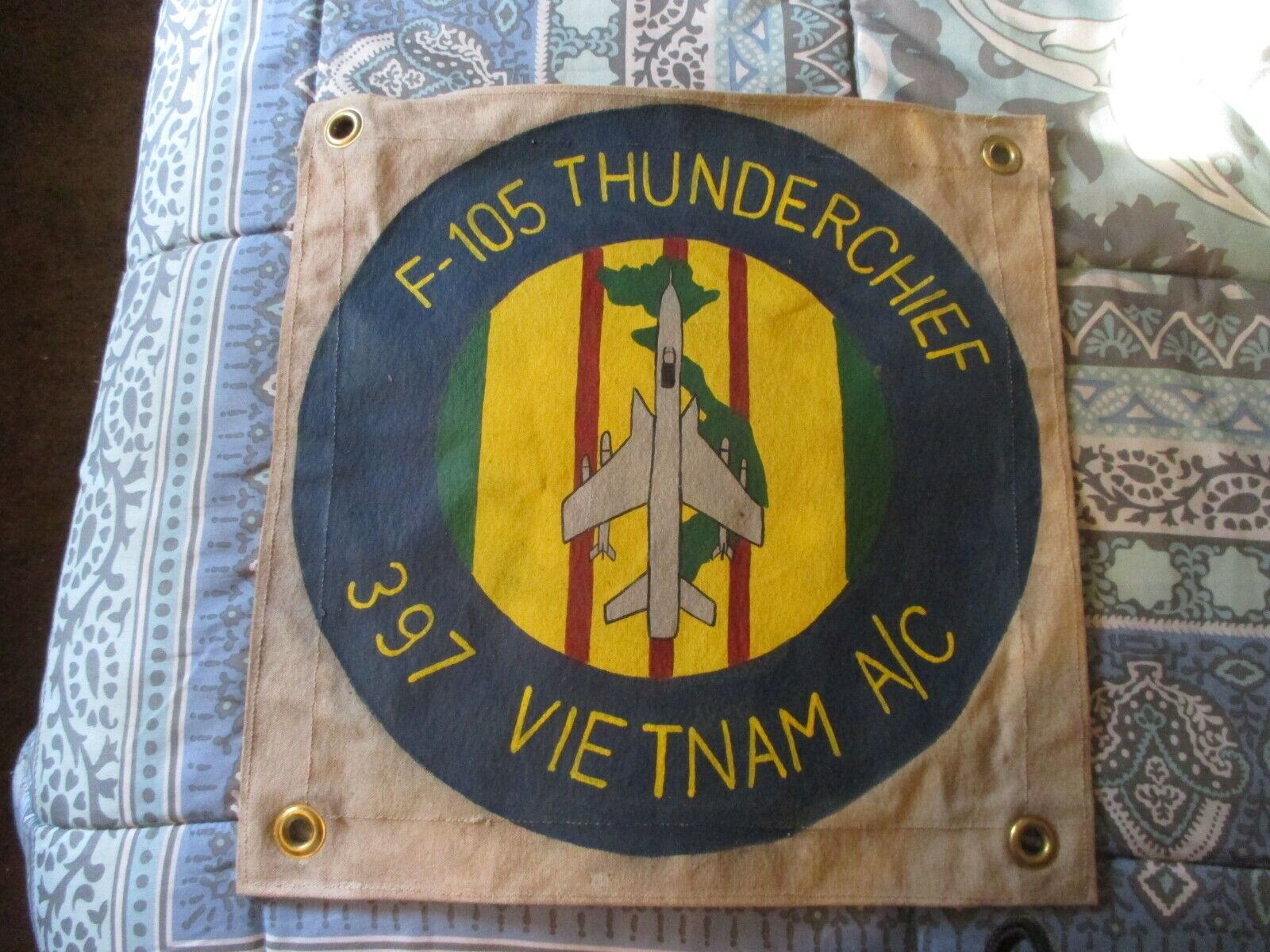 V/N ERA USAF F-105 THUNDERCHIEF 397  BRAVE AIRCRAFT LOSSES   READY ROOM  FLAG 